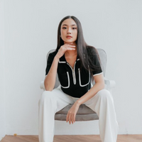 Seoul Black Top