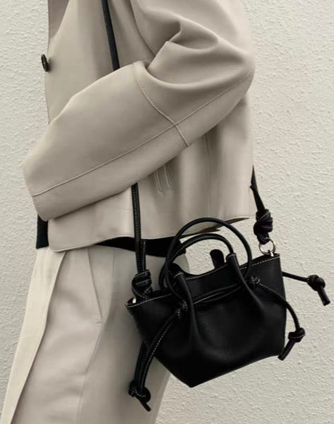 Bucks & Leather Crossbody Handbag