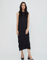 Textura Sleeveless Dress Black