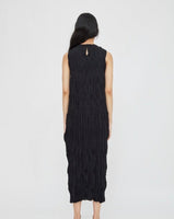Textura Sleeveless Dress Black