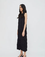 Textura Sleeveless Dress Black