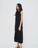 Textura Sleeveless Dress Black