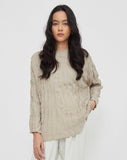 Textura Long Sleeves Blouse in Hazel