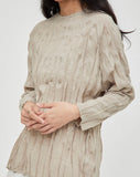 Textura Long Sleeves Blouse in Hazel