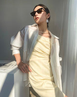 Ella dress in Ivory