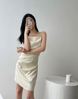 Ella dress in Ivory