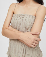 Textura Tank Top - Hazelnut