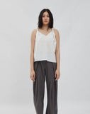 River twisted Tank - white