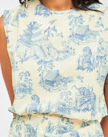 Luna Dress in Ancient Blue