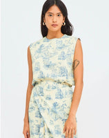 Luna Dress in Ancient Blue