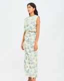Luna Dress in Ancient Blue