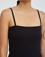 Seine Rib Dress Black