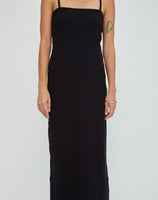 Seine Rib Dress Black