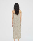 Textura Slip Dress - hazelnut