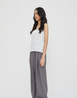Textura Tank Top - white