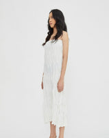 Textura Slip Dress white