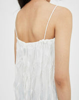 Textura Slip Dress white
