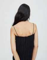 Textura Slip Dress Black