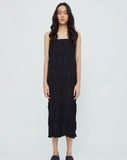 Textura Slip Dress Black