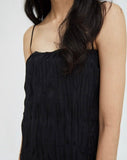 Textura Slip Dress Black