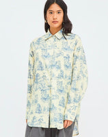 Ancient Long Sleeves Shirt Blue (Limited)
