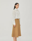 Victor Lace Shirt - White