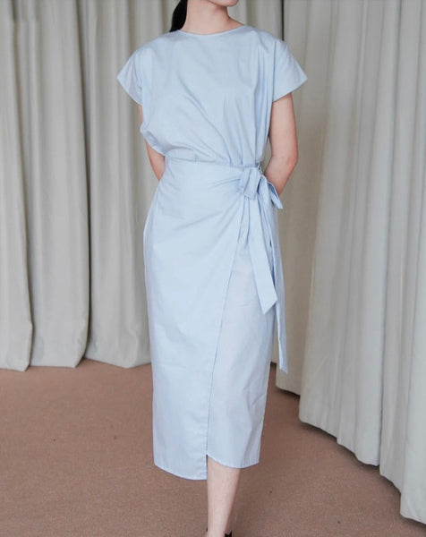Akina Dress - Baby Blue