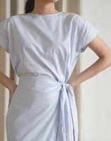 Akina Dress - Baby Blue