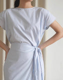 Akina Dress - Baby Blue