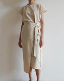 Akina Dress - Light Cream