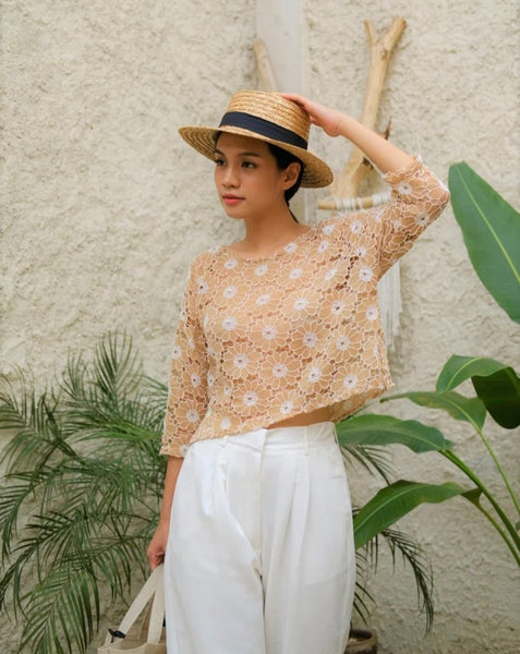 FLEUR LACE TOP (LIMITED EDITION)