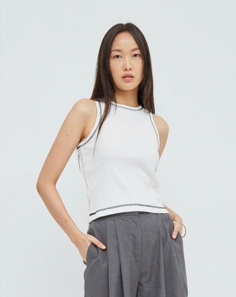 Lola Tank White