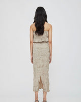 Textura Skirt in Hazel