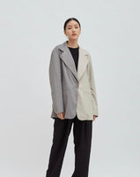 Saville Two tone Jacket Gray