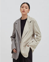 Saville Two tone Jacket Gray