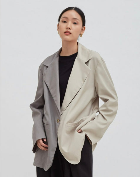 Saville Two tone Jacket Gray