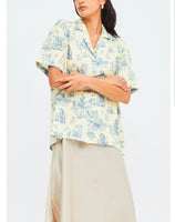 Ancient Camp Collar Shirt Blue (Limited)
