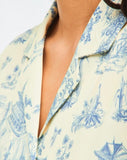 Ancient Camp Collar Shirt Blue (Limited)