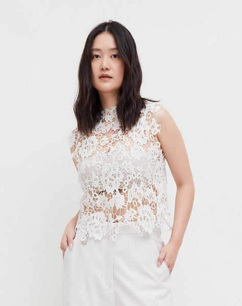 Bastille Lace Top