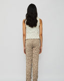 Sateen Textura Tank Pearl